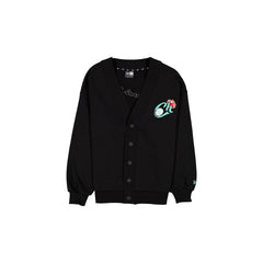 Charros de Jalisco Black Floral Cardigan
