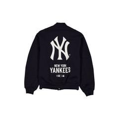 New York Yankees Tech Sweat Navy Varsity Jacket