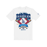 Bella Doña x Los Angeles Dodgers 2025 World Series Champions White T-Shirt