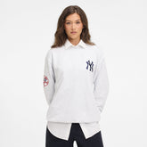 New York Yankees White Crewneck
