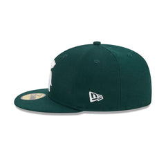 Michigan State Spartans Green 59FIFTY Fitted Hat