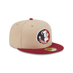Florida State Seminoles Camel College Vault 59FIFTY Fitted Hat
