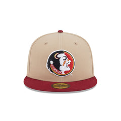 Florida State Seminoles Camel College Vault 59FIFTY Fitted Hat