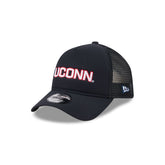 Connecticut Huskies Go-To 9FORTY A-Frame Trucker Hat