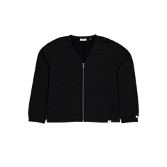 Albright Black Zip Cardigan