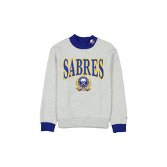 Buffalo Sabres Throwback Prep Women's Mockneck Sweatshirt