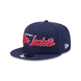 Columbus Blue Jackets Script 9FIFTY Snapback Hat