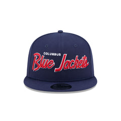Columbus Blue Jackets Script 9FIFTY Snapback Hat