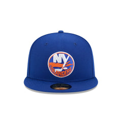 New York Islanders Rear Wordmark 59FIFTY Fitted Hat
