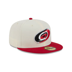 Carolina Hurricanes Chrome White 59FIFTY Fitted Hat