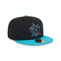 Miami Marlins City Connect Batting Practice 59FIFTY Fitted Hat