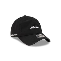 New Era Cap Distressed Black 9TWENTY Adjustable Hat
