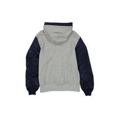Alpha Industries x Houston Astros Gray MA-1 Full Zip Fleece Jacket