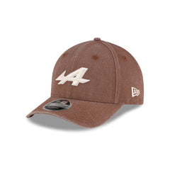 BWT Alpine F1 Team Washed Deep Auburn 9FORTY M-Crown Snapback Hat