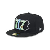Harrisburg Senators Theme Night Black 59FIFTY Fitted Hat