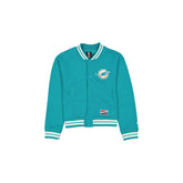 Miami Dolphins Throwback Women's Snap Front Jacket