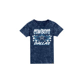 Dallas Cowboys Girls Washed T-Shirt