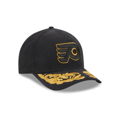 Alpha Industries x Philadelphia Flyers Black 9FORTY M-Crown A-Frame Snapback Hat