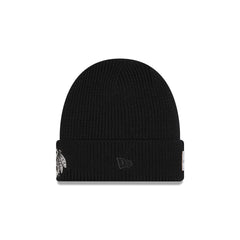 Alpha Industries x Chicago Blackhawks Black Cuff Knit Hat