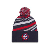New England Revolution 2025 Jersey Hook Multicolor Pom Knit Hat