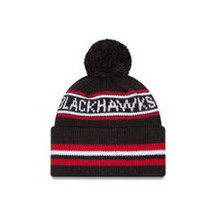 Chicago Blackhawks Classic Pom Knit Hat