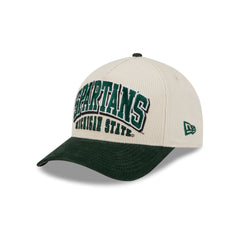 Michigan State Spartans Stacked Corduroy 9FORTY M-Crown A-Frame Snapback Hat