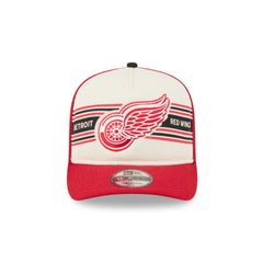 Detroit Red Wings Banner 9FIFTY A-Frame Trucker Hat