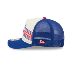 New York Rangers Banner 9FIFTY A-Frame Trucker Hat