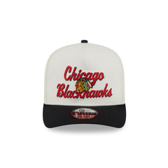 Chicago Blackhawks Chainstitch 9FIFTY A-Frame Snapback Hat
