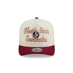 Florida State Seminoles Chainstitch 9FIFTY A-Frame Snapback Hat