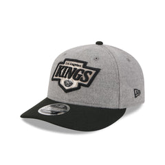 Los Angeles Kings Heather Gray Wool Low Profile 9FIFTY Snapback Hat