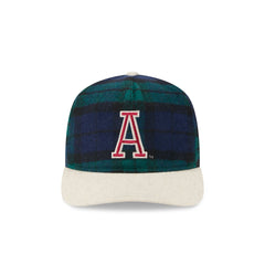 Alabama Crimson Tide College Vault Plaid Letterman 19TWENTY Adjustable Hat