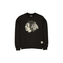Chicago Blackhawks Quilted Crewneck