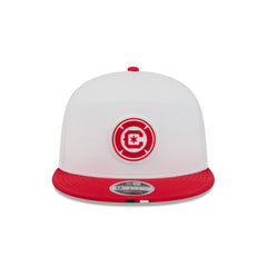 Chicago Fire 2026 MLS Kickoff Split Panel 9FIFTY Snapback Hat