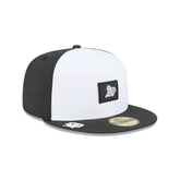 Athletics 2026 Clubhouse Black & White 59FIFTY Fitted Hat