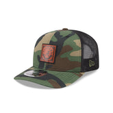 Alabama Crimson Tide Camo Canvas 9SEVENTY Trucker Hat