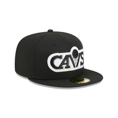 Cleveland Cavaliers 1983-1993 Hardwood Classics Black 59FIFTY Fitted Hat
