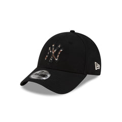 New York Yankees Faux Pony 9FORTY Adjustable Hat