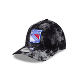 New York Rangers Bleached Denim 9TWENTY A-Frame Adjustable Hat