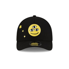DISHIN® Black 9FORTY M-Crown A-Frame Snapback Hat