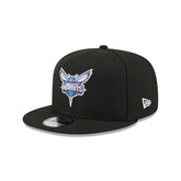 Charlotte Hornets 2026 Draft Black 9FIFTY Snapback Hat