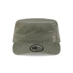 Boston Red Sox Pigment Dye Olive Military Cap