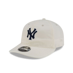 Aim�� Leon Dore New York Yankees Chrome White Retro Crown 9FIFTY Strapback Hat