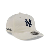 Aim�� Leon Dore New York Yankees Chrome White Retro Crown 9FIFTY Strapback Hat