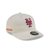 Aim�� Leon Dore New York Mets Chrome White Retro Crown 9FIFTY Strapback Hat