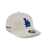 Aim�� Leon Dore Los Angeles Dodgers Chrome White Retro Crown 9FIFTY Strapback Hat