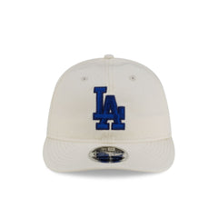 Aim�� Leon Dore Los Angeles Dodgers Chrome White Retro Crown 9FIFTY Strapback Hat
