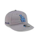 Aim�� Leon Dore Los Angeles Dodgers Gray Retro Crown 9FIFTY Strapback Hat