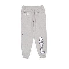 Atlanta Braves Heather Gray Varsity Sweatpants