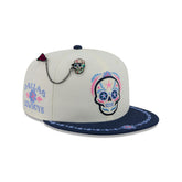 Dallas Cowboys Day of the Dead Chrome White 59FIFTY Fitted Hat